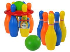 Lean-toys Bowlingová súprava 6 ks Farebné 26 cm