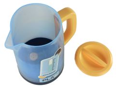 Lean-toys Elektrická kanvica Modré svetlá hrá zvuky pre vodu