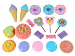 Lean-toys Sada sladkostí Lízanky Cupcakes Zmrzlina