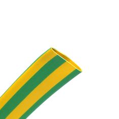 Tracon Electric Bužírka zmršt. 2:1 zeleno-žltá 12,7/6,4mm 12,7/6,4mm 5 ks