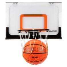 Vidaxl Avento Mini basketbalový set, 45x30x3 cm, priehľadný