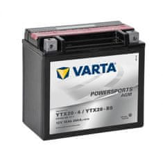 VARTA Motobatéria 12V 18Ah AGM (YTX20-BS), ľavá +