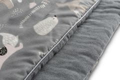 Sensillo Posteľné obliečky, mušelín bavlna sivá