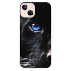 iSaprio Silikónové puzdro - Black Puma pre Apple iPhone 13