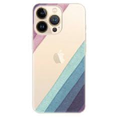 iSaprio Silikónové puzdro - Glitter Stripes 01 pre Apple iPhone 13 Pro