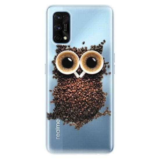 iSaprio Silikónové puzdro - Owl And Coffee pre Realme 7 Pro