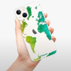 iSaprio Silikónové puzdro - Cold Map pre Apple iPhone 13