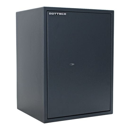 Rottner PowerSafe 600 IT nábytkový trezor antracit | Trezorový zámok na kľúč | 44.5 x 60 x 40 cm