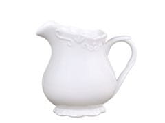 Chic Antique Porcelánový džbánok na mlieko biely Provence 200 ml