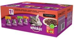 Whiskas kapsičky klasický výber v šťave pre dospelé mačky 80 x 100 g