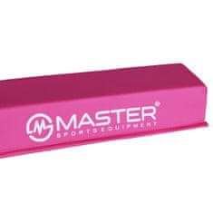 Master gymnastická kladina 240 cm EVA skladacia - ružová