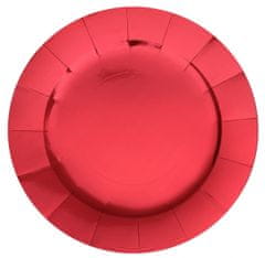 Santex Klubové taniere červené 33cm 10ks