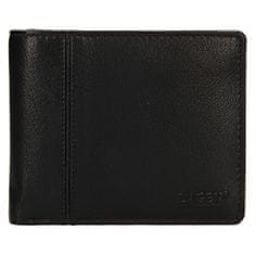 Lagen Pánska kožená peňaženka Black PW-521-1