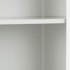 Design Scandinavia Vitrína Century, 190 cm, biela