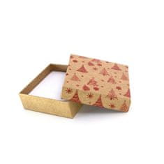 Beneto Vianočná darčeková krabička na šperky KP16-9-R