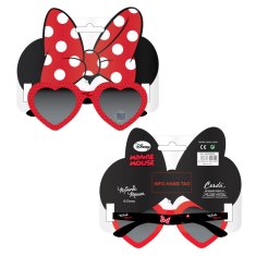 Disney dievčenské červené slnečné okuliare Minnie Mouse 2500001007