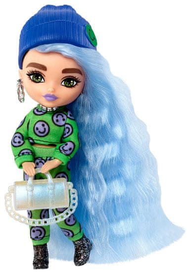 Mattel Barbie Extra Minis s ľadovo modrými vlasmi HGP62