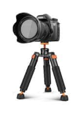 TopQ Statív pre mobilný telefón - fotoaparát SL-166 čierno-oranžový 68357