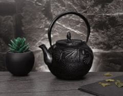 Berlingerhaus Kanvica na čaj liatinová 0,8 l čierna