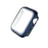 Ochranné puzdro Pure+ s temperovaným sklom pre Apple Watch 44 mm FIXPUW+-434-BL, modré