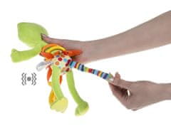AKUKU Detská plyšová hračka s vibráciou Žabka