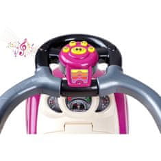 Baby Mix Detské hrajúce jazdítko-odrážadlo 3v1 Bayo Super Coupe purple