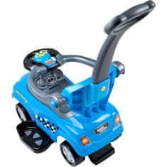 Baby Mix Detské hrajúce jazdítko-odrážadlo 3v1 Bayo Super Coupe blue