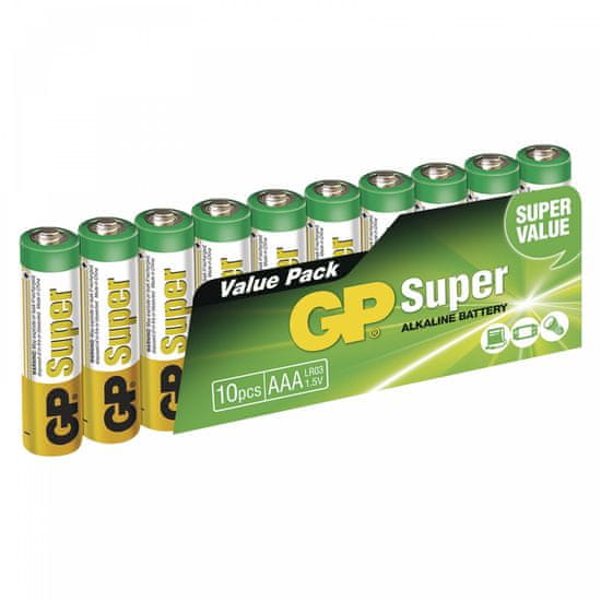 GP Super Alkaline AAA 10ks