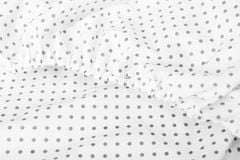 Sensillo Plachta na detský matrac 60X120cm - sivá