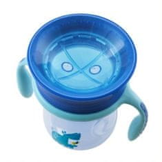 Chicco Náučný pohár 360 od 12m, 200 ml, modrý