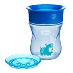 Chicco Náučný pohár 360 od 12m, 200 ml, modrý