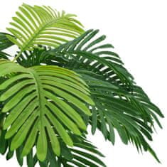 Petromila vidaXL Umelá palma Cycas s kvetináčom 160 cm zelená