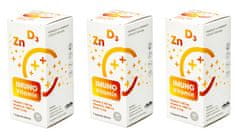 IMUNO Vitamín (vitamín C + D + Zinok) 3×60 ks + DARČEK