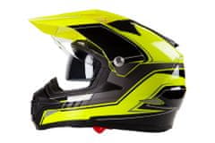MAXX SC09 Enduro helma so slnečnou clonou L