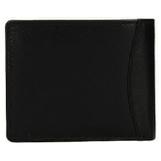 Lagen Pánska kožená peňaženka W-8120-BLK