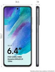 SAMSUNG Galaxy S21 FE 5G, 6GB/128GB, Gray