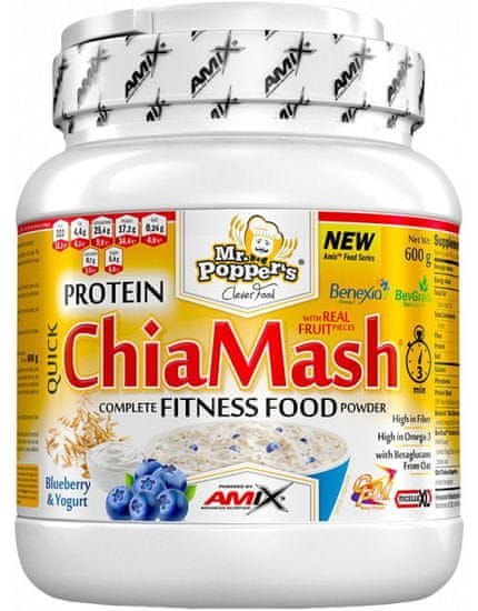 Amix Nutrition Mr. Popper´s Protein ChiaMash 600 g