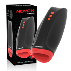 JamyJob Novax masturbátor s vibráciou a kompresiou