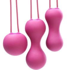 Je Joue Kegel Balls vajíčka na cvičenie panvového dna, ružové