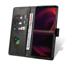 IZMAEL Magnetické Puzdro Elegant pre Sony Xperia 1 III - Čierna KP24813