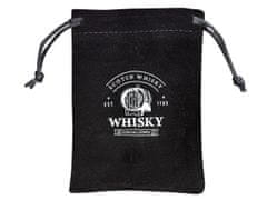 G. Wurm Veľký whisky set v elegantnej čiernej krabičke
