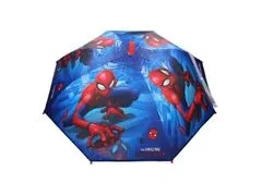 Vadobag Modrý dáždnik Spiderman pre chlapcov