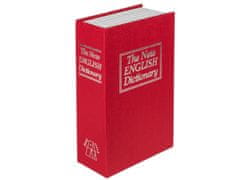 OOTB Malý červený trezor v knihe - anglický slovník