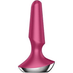 Satisfyer Plug Ilicious 2 vibračný análny kolík, ružový