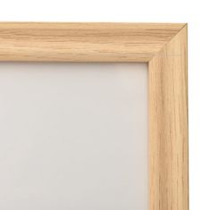 Vidaxl Fotorámiky na stenu alebo stôl 3 ks bledý dub 21x29,7 cm