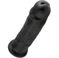 King Cock 10" dildo, čierne, 25 cm
