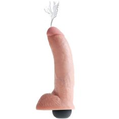 King Cock Natural Ejaculator realistické dildo, 23 cm