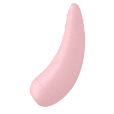 Satisfyer Curvy 1+ tlakový vzduchový vibrátor, ružový