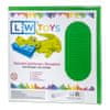LW Toys Veľká podložka na stavanie 50x50 zelená
