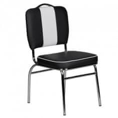 Bruxxi Jedálenská stolička Elvis, čierna